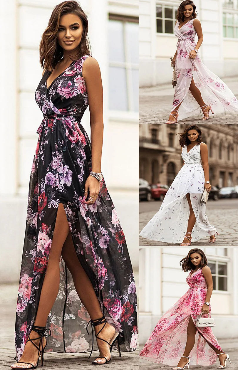 vestido floreada veranero