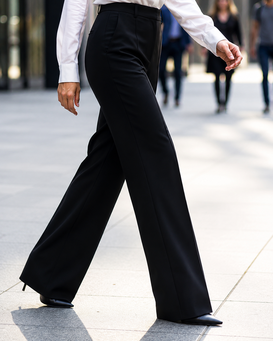 Pantalon wid leg venice