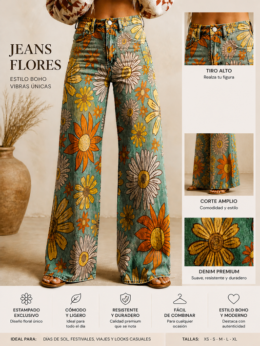 Pantalon florea vintage- DIA A DIA