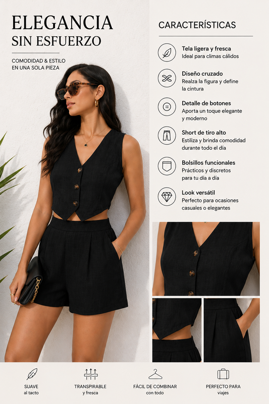 Conjunto noir edicion -verano