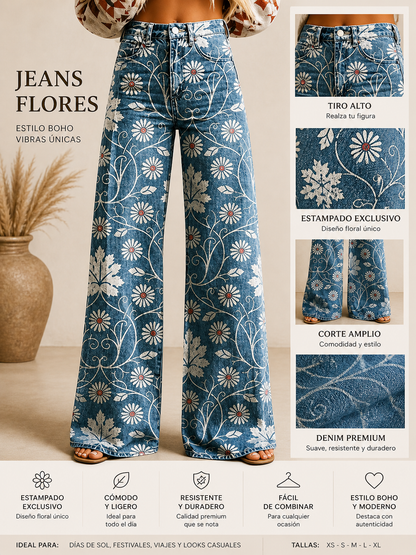 Pantalon florea vintage- DIA A DIA
