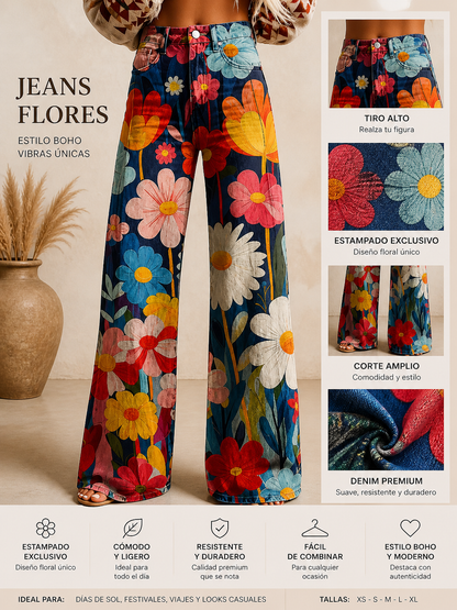 Pantalon florea vintage- DIA A DIA
