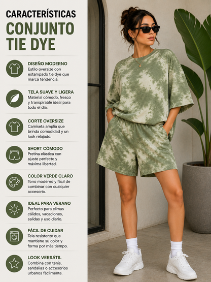conjunto TIE DYE