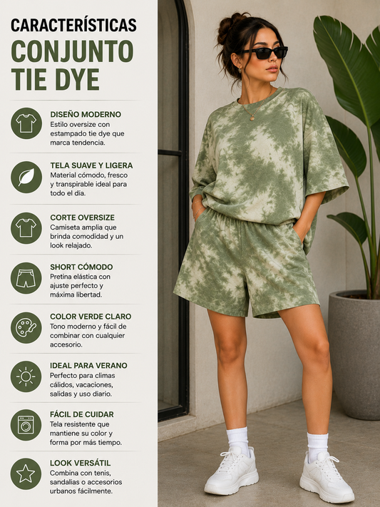conjunto TIE DYE