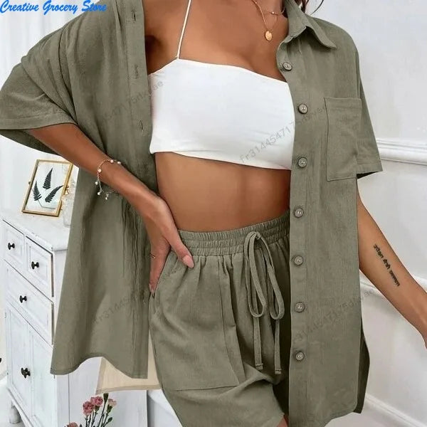 conjunto playero 2 piezas