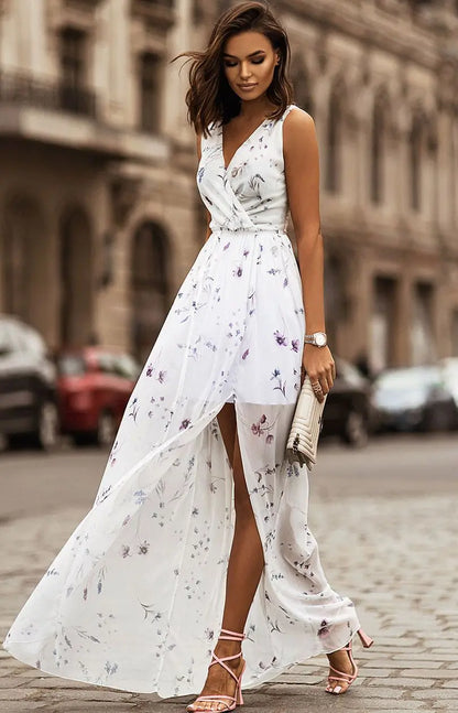 vestido floreada veranero