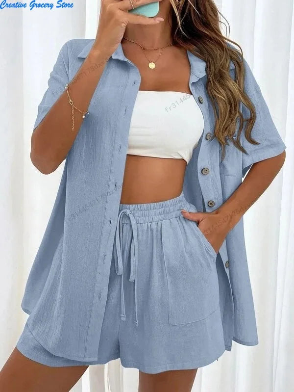 conjunto playero 2 piezas