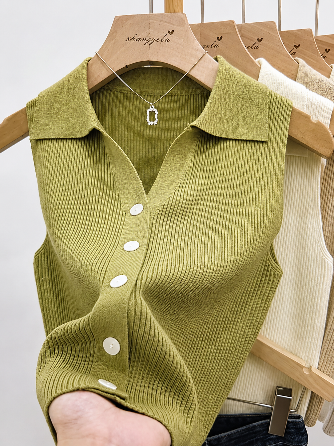 cardigan de manga corta