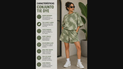 conjunto TIE DYE