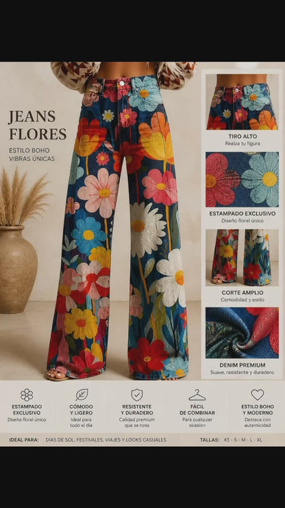 Pantalon florea vintage- DIA A DIA