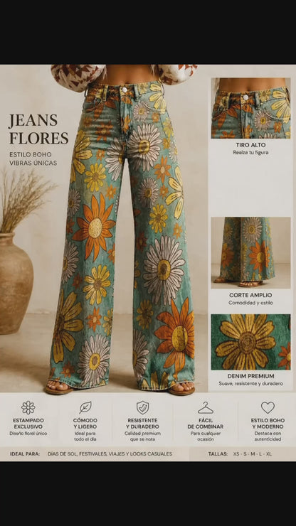 Pantalon florea vintage- DIA A DIA